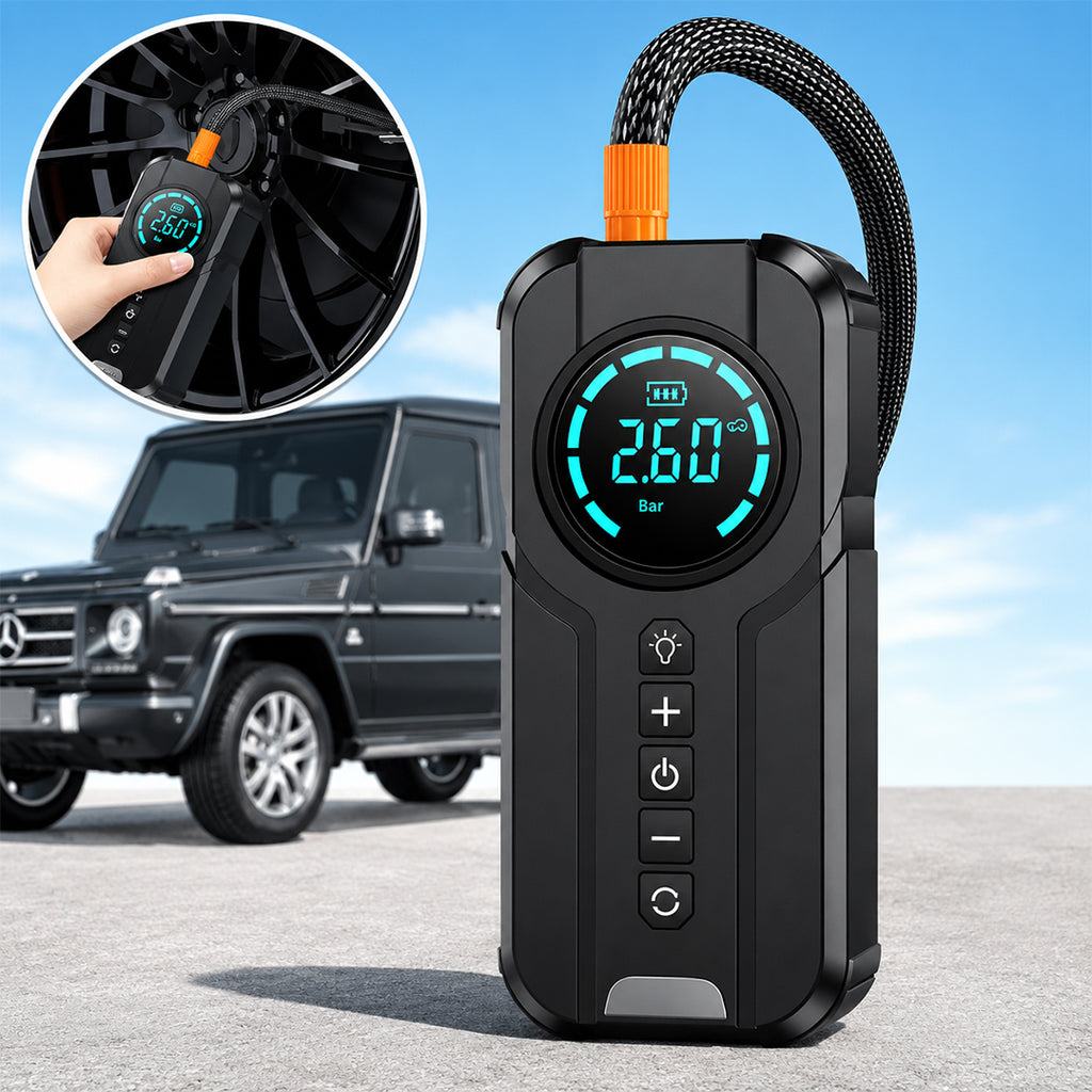 Jump Starter With Air Pump