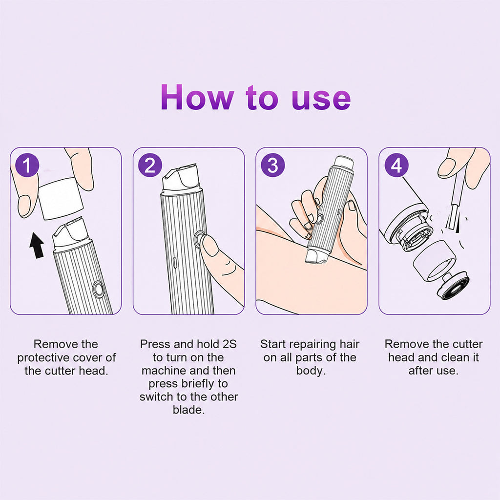 Double Head Electric Shaver