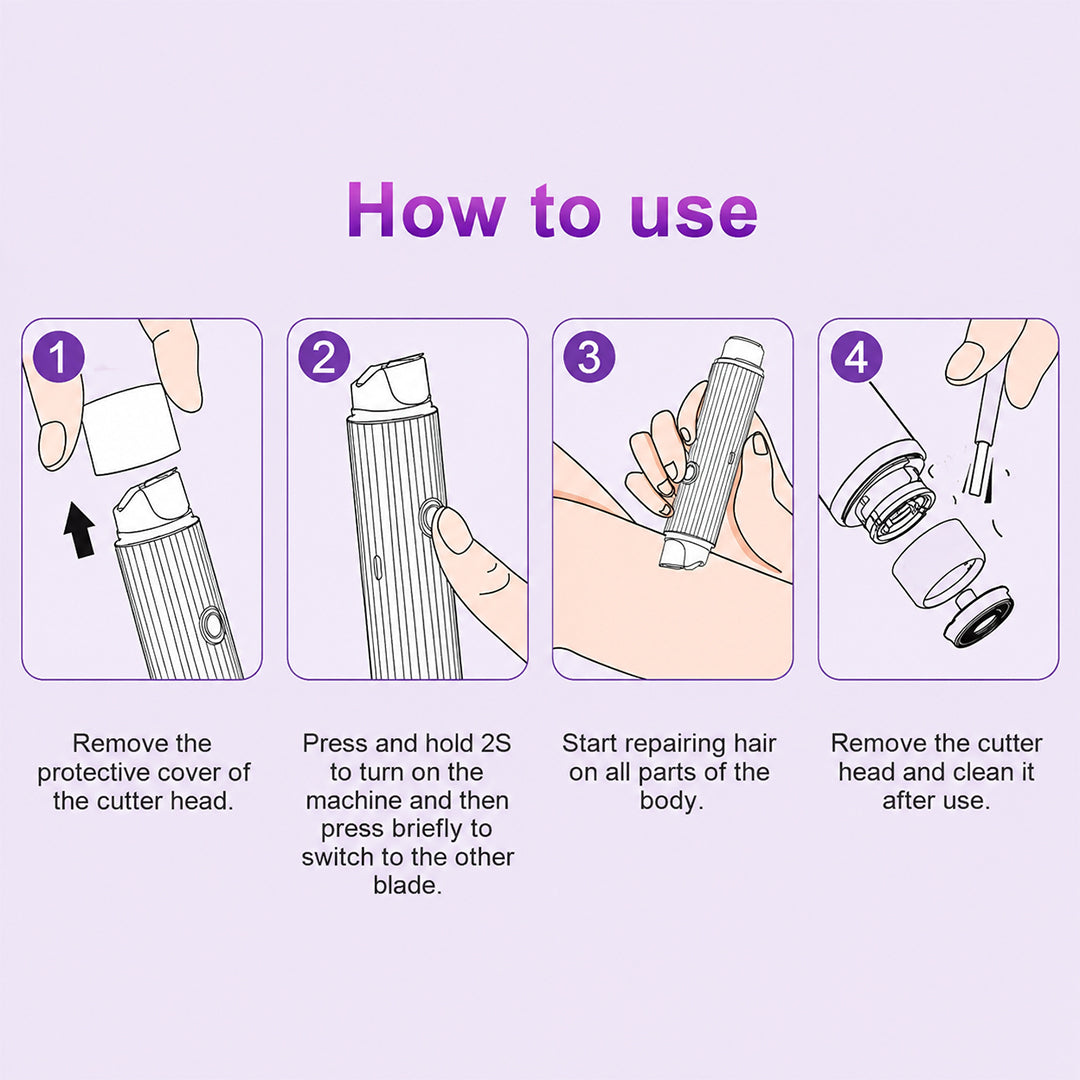 Double Head Electric Shaver