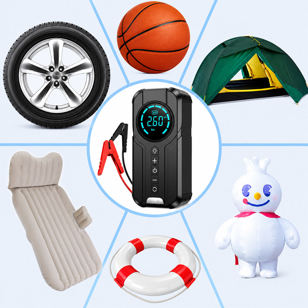 Jump Starter With Air Pump