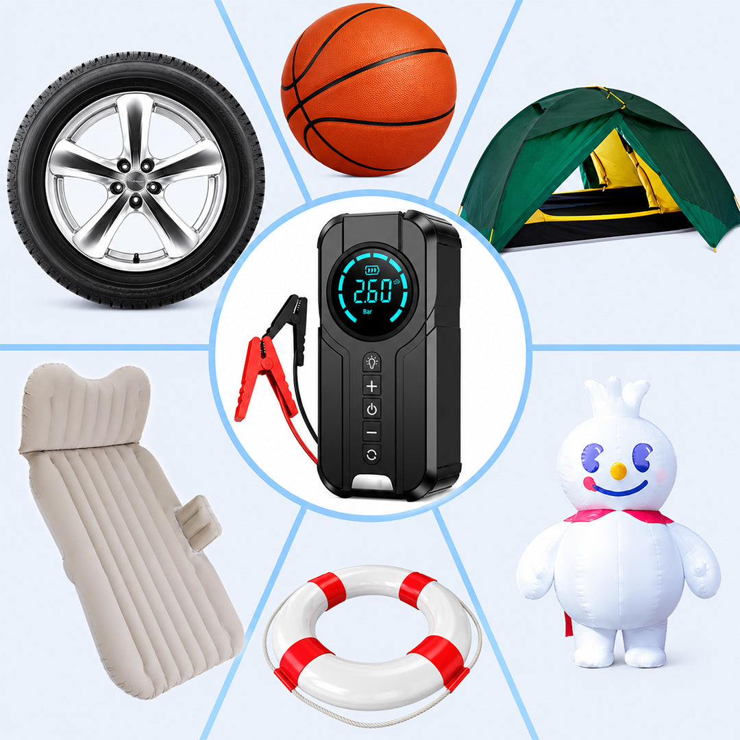 Jump Starter With Air Pump